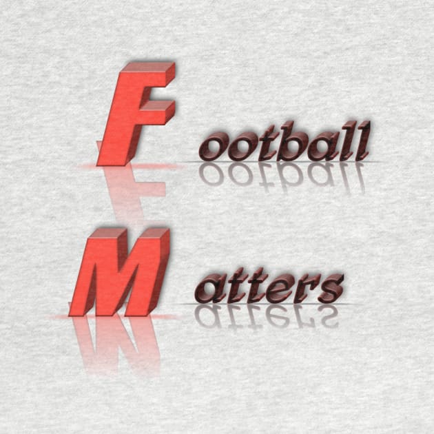 Football matters t-shirt by Sport design 